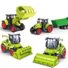 Detachable engineering vehicles, farmers' vehicles, trailers, children's inertial tractors, toy vehicles, model transport vehicles, toys, and durable details Picture